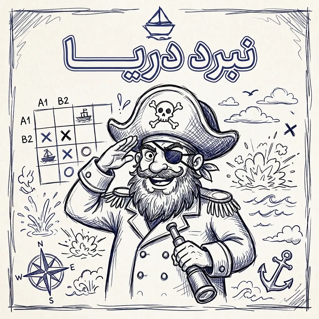نبرد دریا | بازی کشتی جنگی آنلاین (Battleship) در تلگرام
