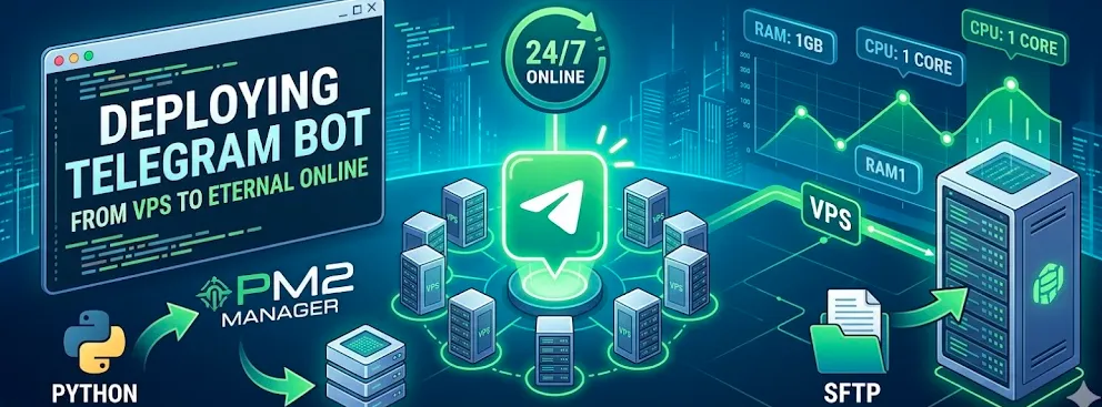 هاست ربات تلگرام چیست؟ چگونه ربات تلگرام را بدون VPS همیشه آنلاین نگه داریم؟